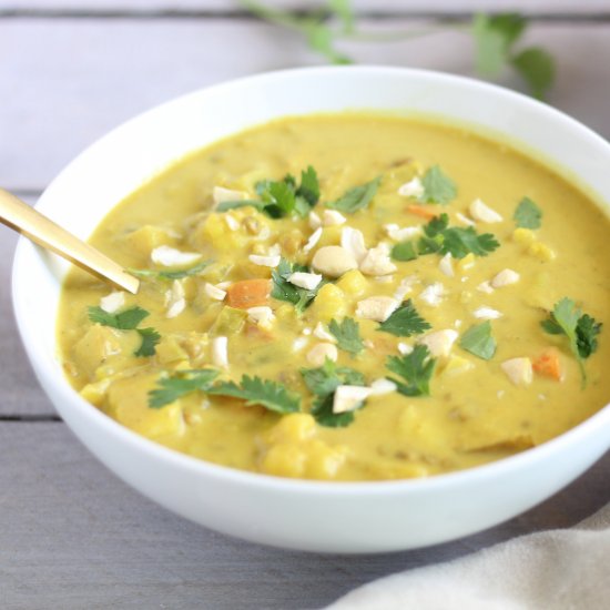 Vegan Mulligatawny Soup