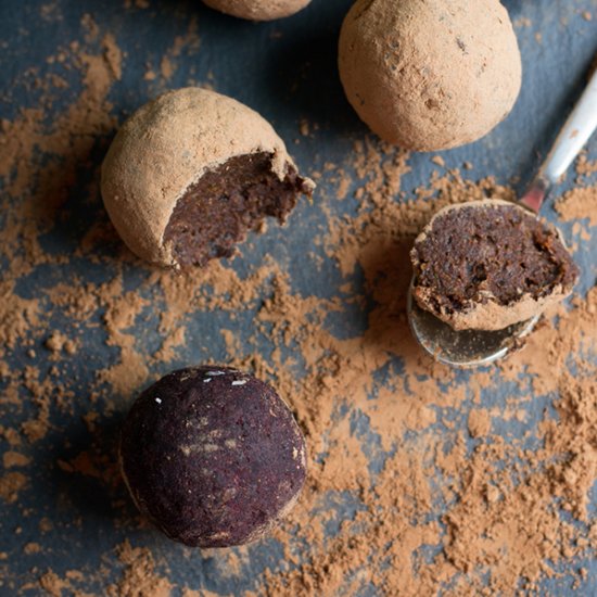 Honey Chocolate Truffles