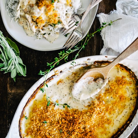 Chicken Poppy Seed Casserole