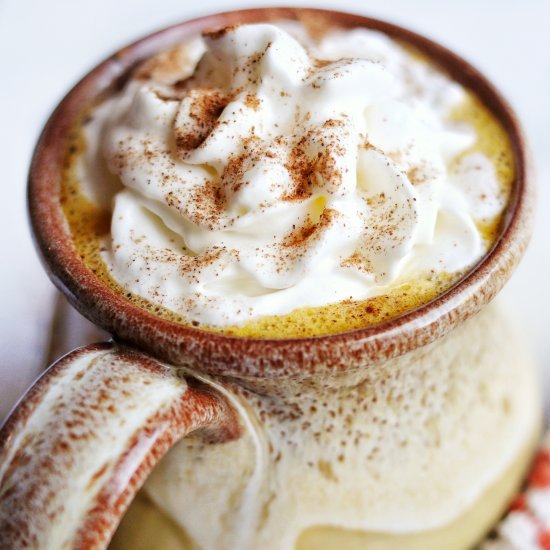 HEALTHY Pumpkin Spice Latte (df)