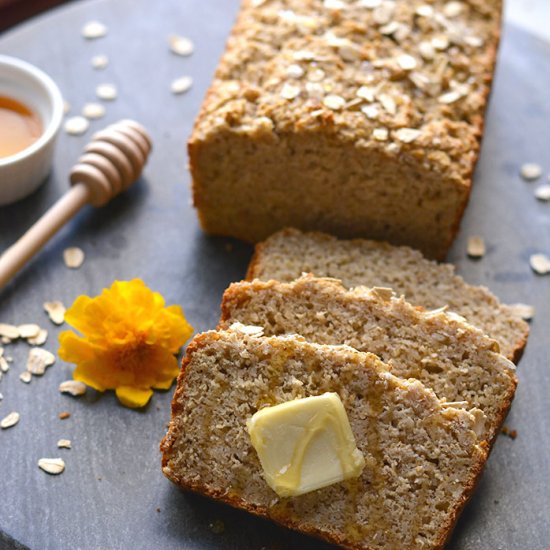 Gluten Free Honey Oat Bread