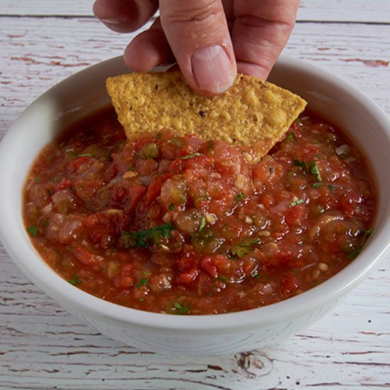 Air Fryer Salsa Roja Recipe