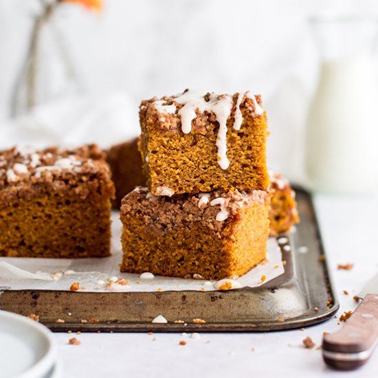 PUMPKIN COFFEE CAKE