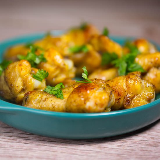 LEMON PEPPER CHICKEN WINGS