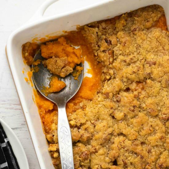 Vegan Sweet Potato Casserole