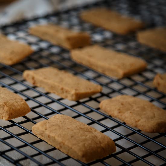 Cinnamon Shortbread Vegan & GF