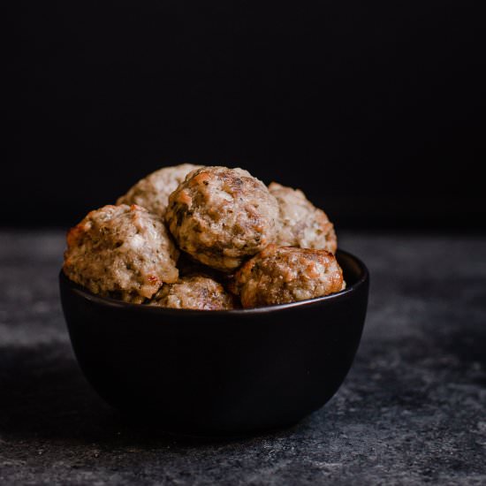 Keto Pork Meatballs