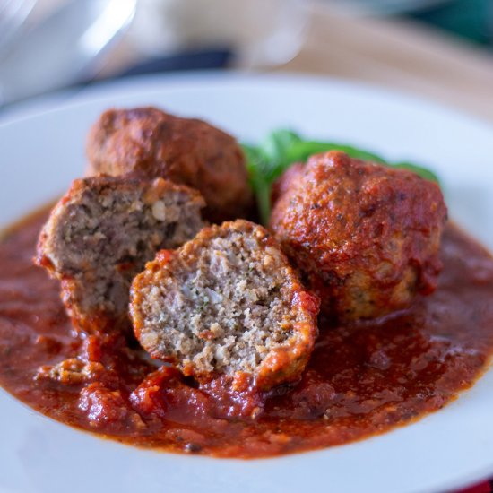 Easy Italian Meatballs Recipe