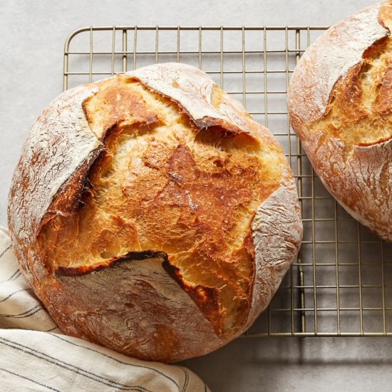 EASY NO-KNEAD BREAD