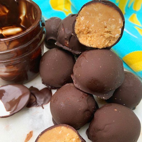 PB Chocolate Truffles