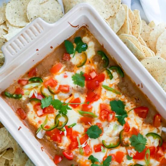 Best Ever Refried Bean Dip