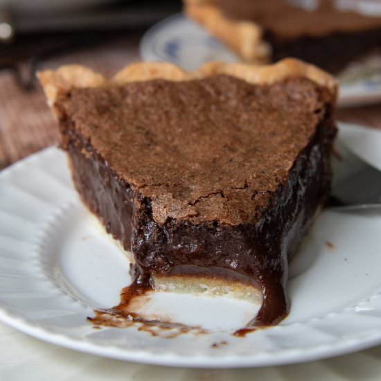 Chocolate Chess Pie