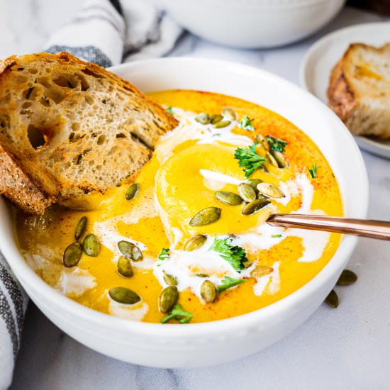 Whole 30 Butternut Squash Soup