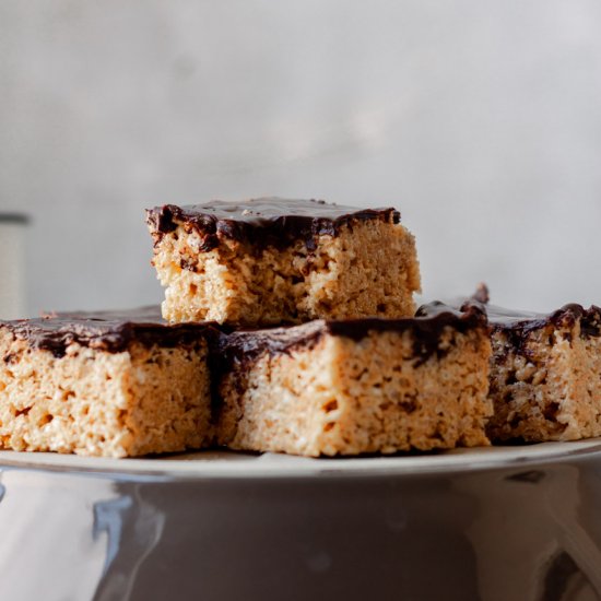 PB Chocolate Rice Krispie Treats