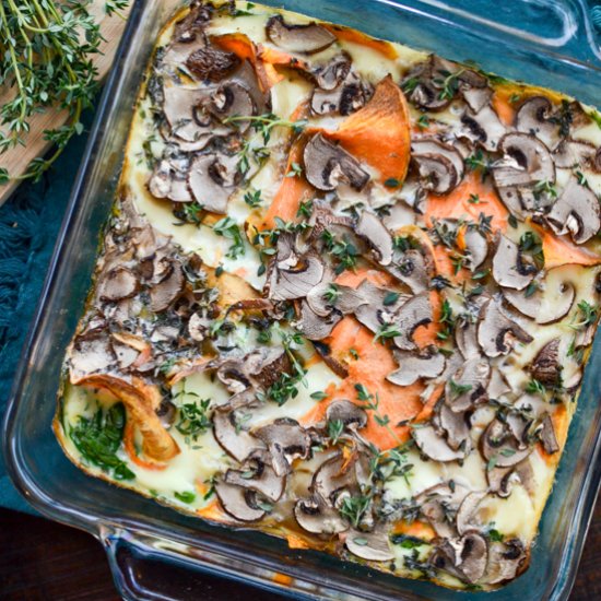 Sweet Potato Egg White Frittata