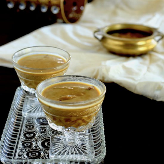 Split mung bean pudding