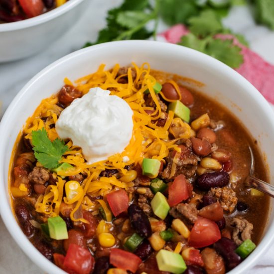 Best Slow Cooker Taco Soup