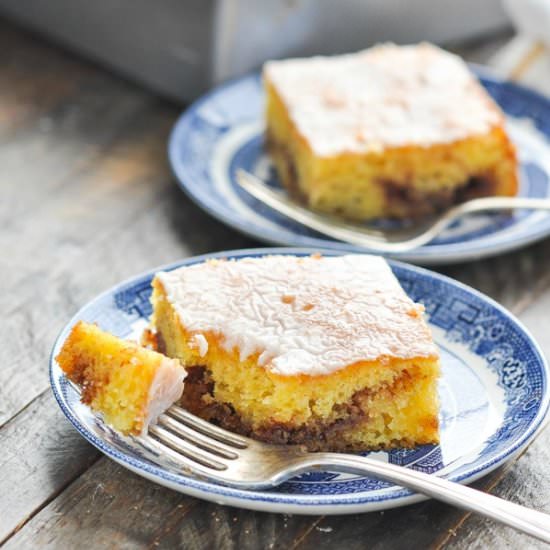 Honey Bun Cake