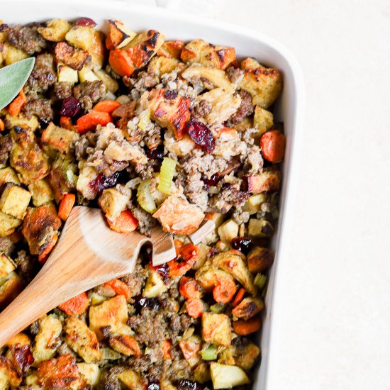 Sourdough Sausage Stuffing