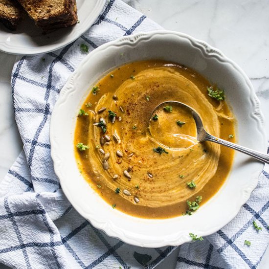 Crockpot Butternut Squash Soup