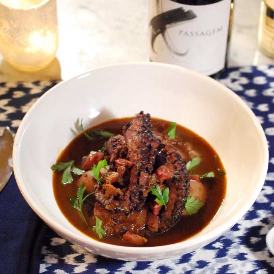 Spiced Wine Braised Octopus