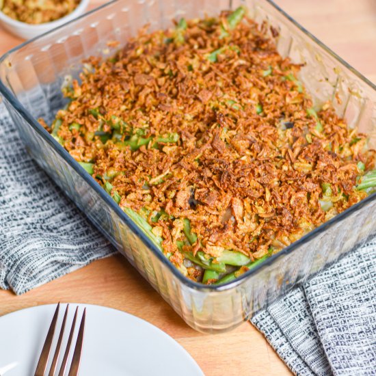 Dairy-free Green Bean Casserole