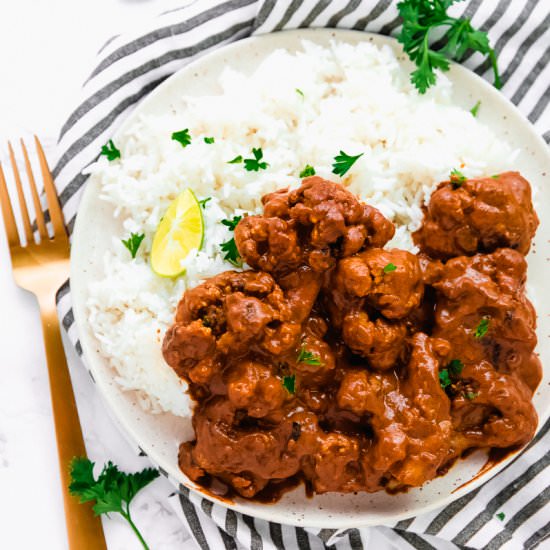 Indian Butter Cauliflower