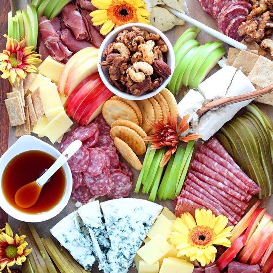 Fall Charcuterie & Cheese Board