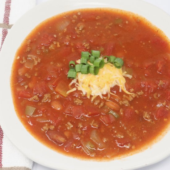 Easy Slow Cooker Chili