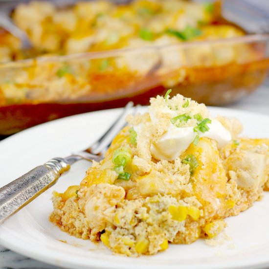 Chicken Tamale Casserole