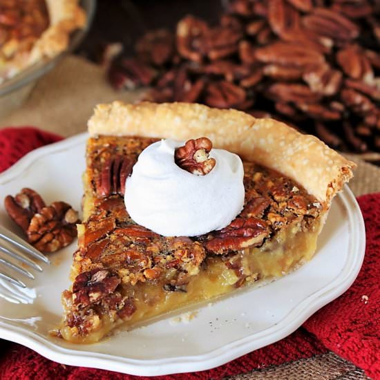 Pecan Pie with Vanilla Pudding Mix