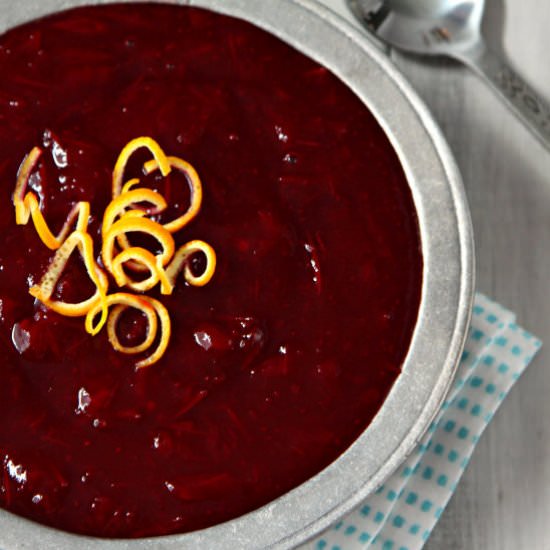 cranberry sauce