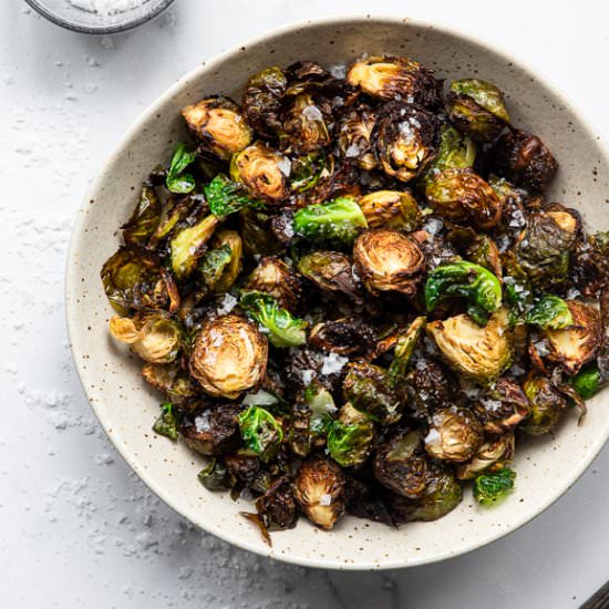 Crispy Air Fryer Brussels Sprouts