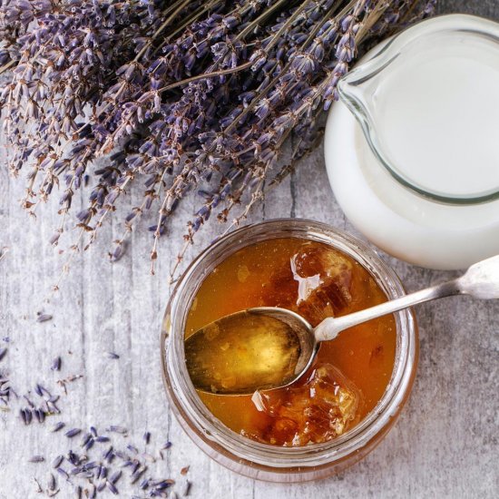 Lavender-Infused Honey