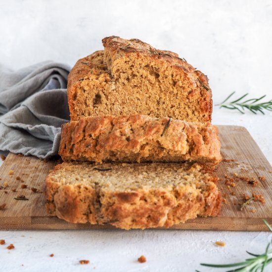 Rosemary Garlic Beer Bread