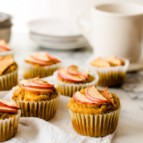 Apple Sweet Potato Muffins