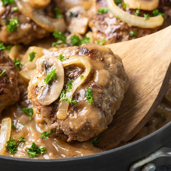 hamburger steak and gravy