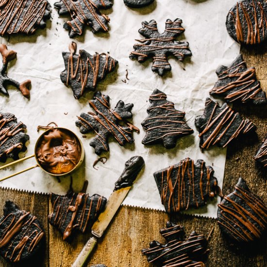 Thin Mint Sandwich Cookies