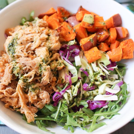 Spicy Shredded Pork Salad