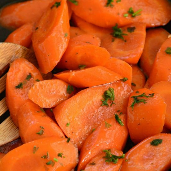 Honey Butter Glazed Carrots