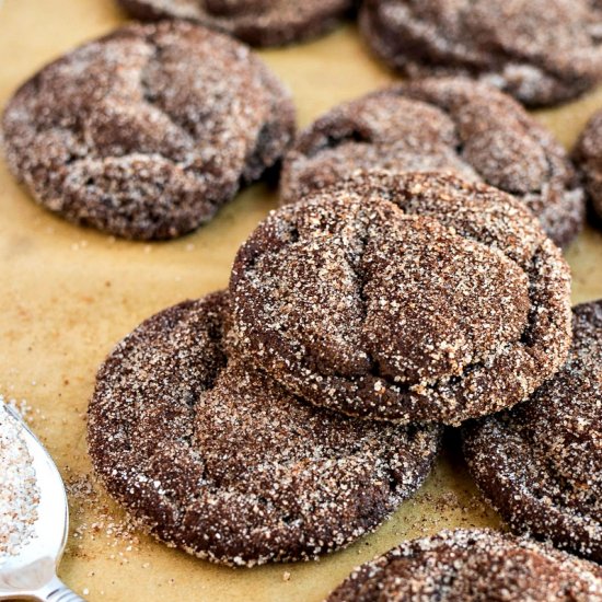 Chocolate Snickerdoodles