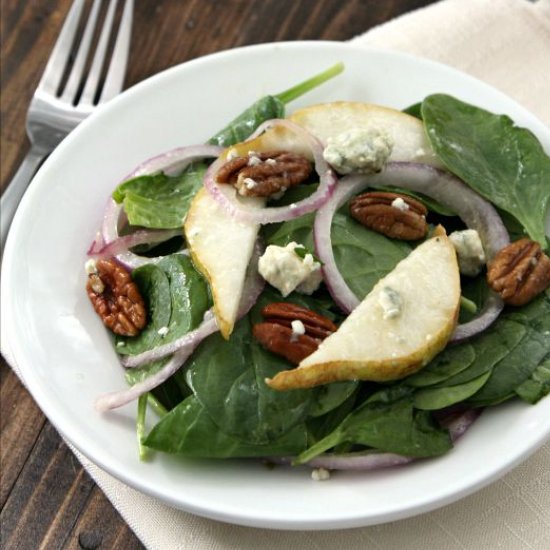 Autumn Spinach Salad