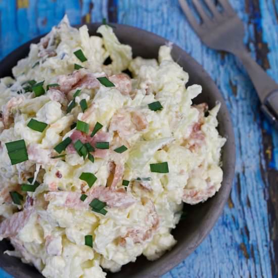 KETO “POTATO SALAD” (Faux-tato)