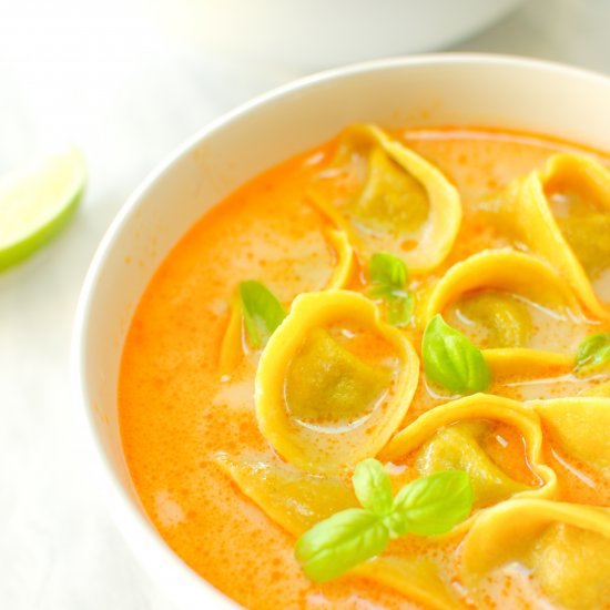 Vegan Pumpkin Tortellini