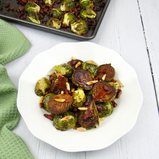 Roasted Balsamic Brussels Sprouts