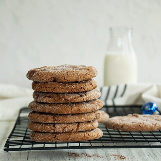 Soft Ginger Cookie With Real Ginger