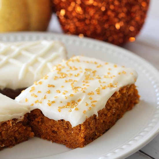 Pumpkin Bars