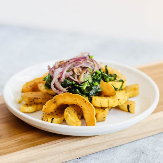 Roasted Delicata Squash