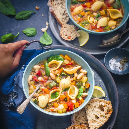 Instant Pot Minestrone Soup