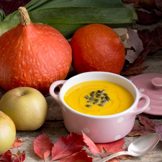 PUMPKIN AND APPLE PURÉE